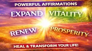 Guided Spoken‑Word Affirmations to Restore Positive Mindset 🌞✨Breathe, Release, Renew 🌿🌅