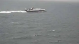 HSC Manannan heading south bound for Dublin