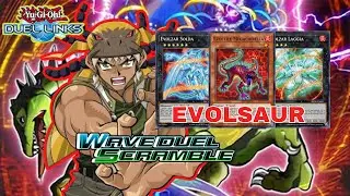 Yu-Gi-Oh! Duel Links - Wave duel scramble with EVOLSAUR Deck | December 2023