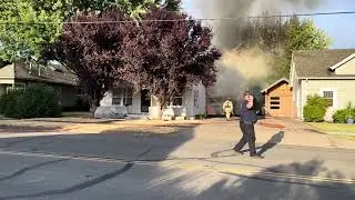 Fire on South 15th Street
