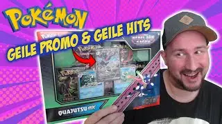Eines der BESTEN Sets mit einer GEILEN Promo Karte | Pok&eacute;mon Quajutsu ex Kollektion Booster Opening