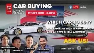 Weekly LIVE Car Buying Q&A | Evomalaysia.com (29/9/2025)