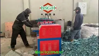 Ecuador Client's High Evaluation Of Aluminum Copper Radiator Separating Machine From BSGH Equipment