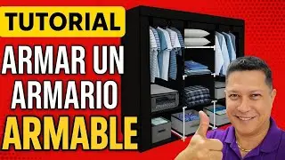 ¡Arma tu armario multiusos de tela de MercadoLibre en minutos! 🛠️ Paso a paso y sin complicaciones