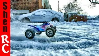 GPtoys Rirder 5 S611 brushless RC 4X4 ATV SNOW RIDE!