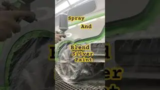 How to Mix and Spray Perfect Silver Paint #spieshecker #carpainting #fszpaintwork #silverpaint