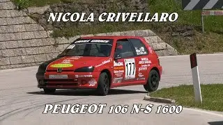 SALITA LEVICO VETRIOLO PANAROTTA 2025 | NICOLA CRIVELLARO | PEUGEOT 106 N-S 1600 | BY BELLUNOVIDEO
