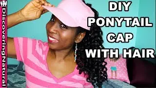 How to make a WIG Cap | DIY Satin Lined Ponytail Cap with Hair Wig