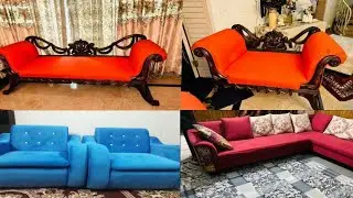 Antique style sofa, Office sofa, dressing table, Centre table good condition low price @oldissold
