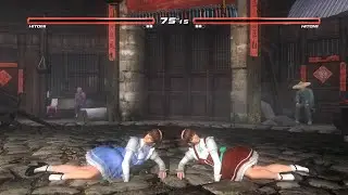 Dead or Alive 5 Last Round [STEAM]: Hitomi Mirror Match [MOD DOA4 Dress / double KO]