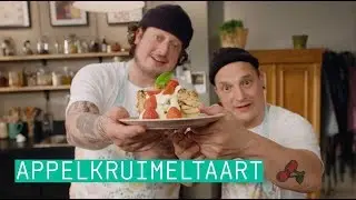 24Kitchen | Job & Perry&rsquo;s appelkruimeltaart | Wat Eten We Vandaag? | Afl. 165