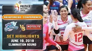 Creamline vs. Motolite | Set 1 Highlights - June 19, 2019 | #PVL2019