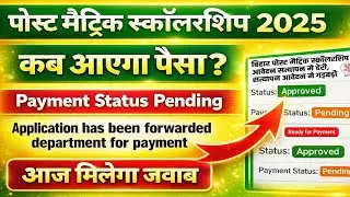 Bihar post matric scholarship 2024-25/25-26 पैसा आने मे होगी देरी,जरूरी सूचना,pms scholarship update