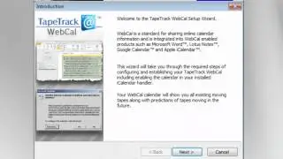TapeTrack Lite: Welcome Screen and iCalendar (Part 2 of 4) (Tutorial)