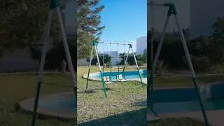 Metallic and Detachable Kids' Swing - Made by ATKA #craftsmanship #creativebuilds #metalart