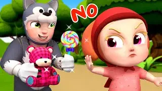 Big Wolf, Stay away! | Play Safe Song | Safety Tip | More Nursery Rhymes for Kids