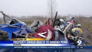 Property owner responds to trash at Danebo Ponds