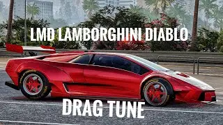 LMD (Lamborghini Diablo) Gameplay CarX Street Tune Drag || CarX Street 1.3.0