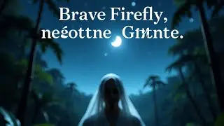 Brave firefly, Amazing story, children bedtime, English version 🍁🍁