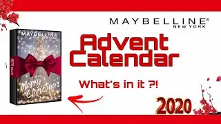 Maybelline Advent Calendar/ Spoiler 2020