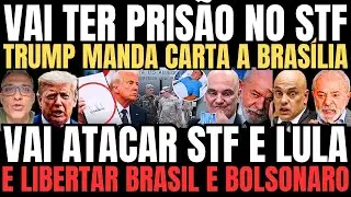 MORAES E LUL4 EM P&Acirc;NICO TRUMP ENVIA CARTA A BOLSONARO E DIZ QUE EX&Eacute;RCITO DO EUA VAI INVADIR O BRASIL