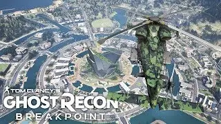 Ghost Recon Breakpoint BIGGEST CITY COMBAT & EXPLORATION!