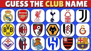 Guess the Football Club Logo: 100 Most Valuable Clubs | Hard Edition Quiz 2026