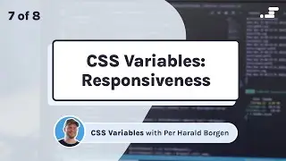 Responsiveness in CSS variables (CSS custom properties)