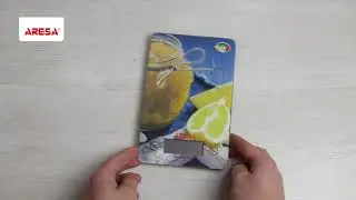 Распаковка кухонных весов / Unpacking of kitchen scales ARESA AR-4306