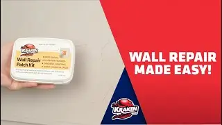 KrakenBond Wall Repair Patch Kit | Easy & Durable Wall Repair Solution