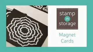 Стальные магнитные карточки Stamp-n-Storage