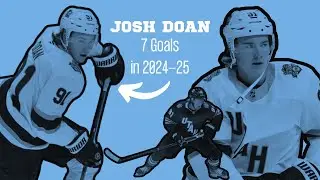 Josh Doan's Goals in 2024-25 | 7 Tallies, Endless Hustle