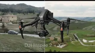 DJI Inspire 2 + X7 Testfootage + Interview mit Top-Pilot Ferdinand Wolf