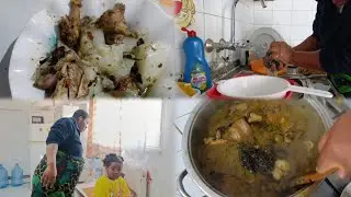 Один день из моей жизни беременной жены/мамы... Готовим вместе! Делаю все сама!