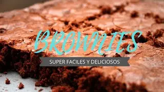 BROWNIES super ricos y super faciles. #Recetas | Uyy Correa