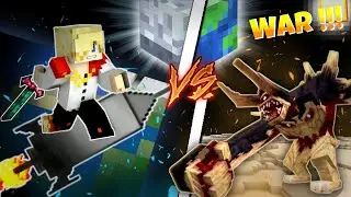 The moon monster is trying to destroy Earth 💥🌎||Minecraft ||