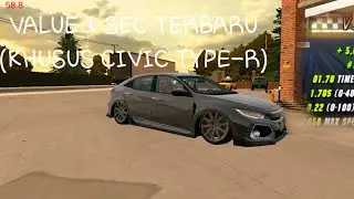 VALUE 1 SEC TERBARUUUUUUUU!!!!!!! #carparkingmultiplayer #indonesiagameplay #tutorial #indonesia