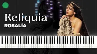 Reliquia &middot; Rosal&iacute;a (MUY F&Aacute;CIL) I Piano tutorial