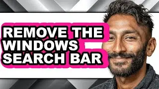 How to Remove the Windows Search Bar (updated)