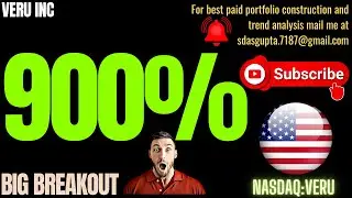 VERU INC BIG BREAKOUT | VERU STOCK | VERU INC STOCK