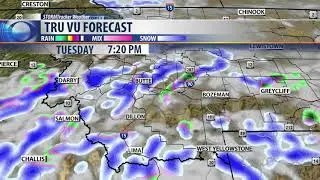 Slow moving storm this week
