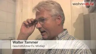 Wasserdruck der Dampfdusche