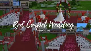 Red Carpet Wedding Venue | The Sims 4 Speed Build
