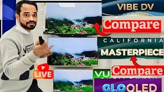 🔥📺 VU GLOQLED vs VIBE QLED vs VU Masterpiece TV | Best TV Comparison 2025 | LEDTVGURU 🔥✨
