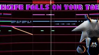 KNIFE FALLS ON YOUR TOE || Slarmoo's Box ~ Syhv