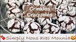 🍫🇺🇸Crinkles Craquelés Chocolat🍫