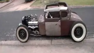 Model A Hot Rod- Caddy Powered Dreddybear's Coupe