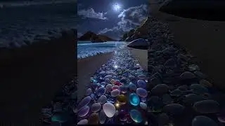 Peaceful video Full Moon night #moonlight #moon #relaxing #calm
