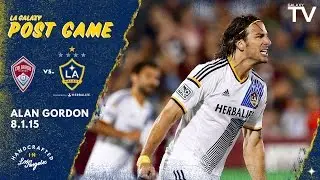 Alan Gordon on Colorado victory: &ldquo;If we play like that we&rsquo;re gonna win a lot of games&rdquo; | POSTGAME