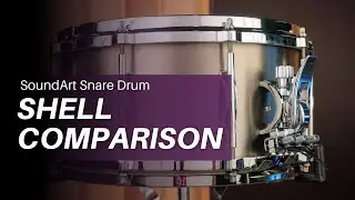 Black Swamp Snare Drum Shell Comparison: Ply-Maple, Titanium, and Brass